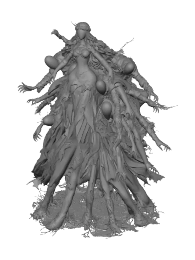 3D model for Empress of Shadows