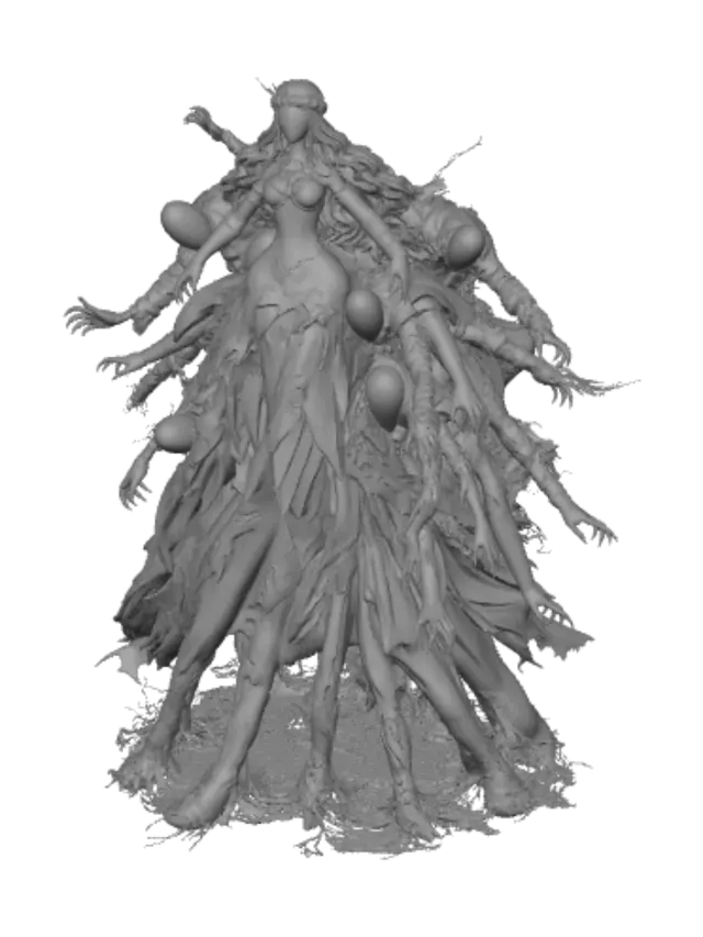 3D model for Empress of Shadows