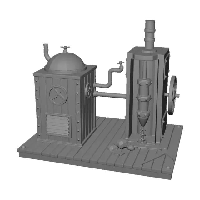 3D model for Brassbound Steam Engine
