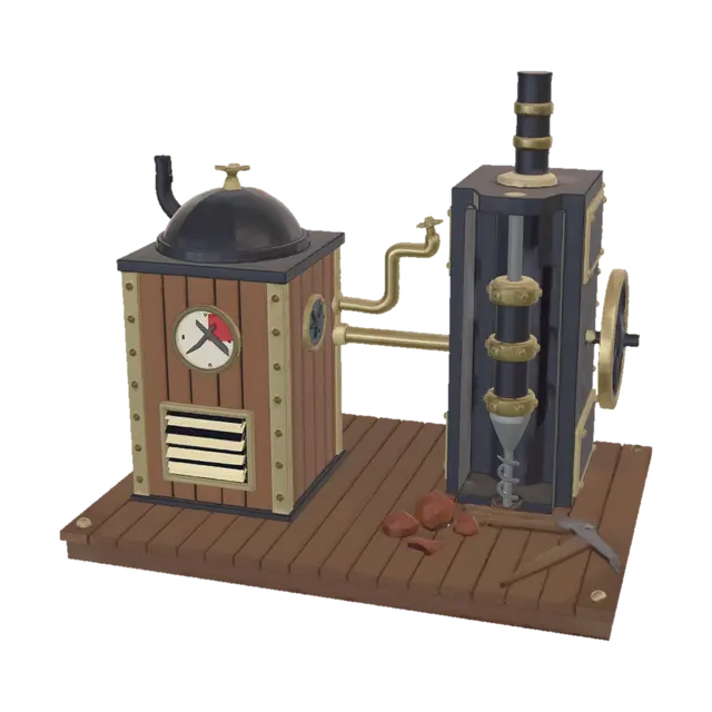 3D model for Brassbound Steam Engine