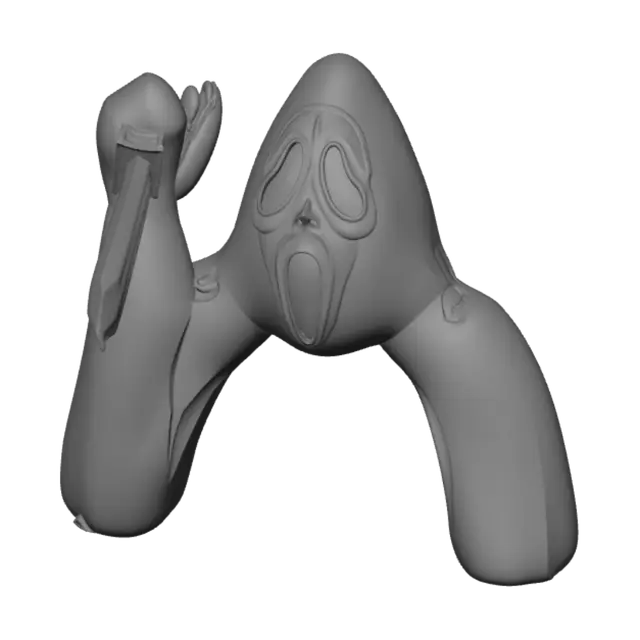 3D model for Haunted Inflatable Duo