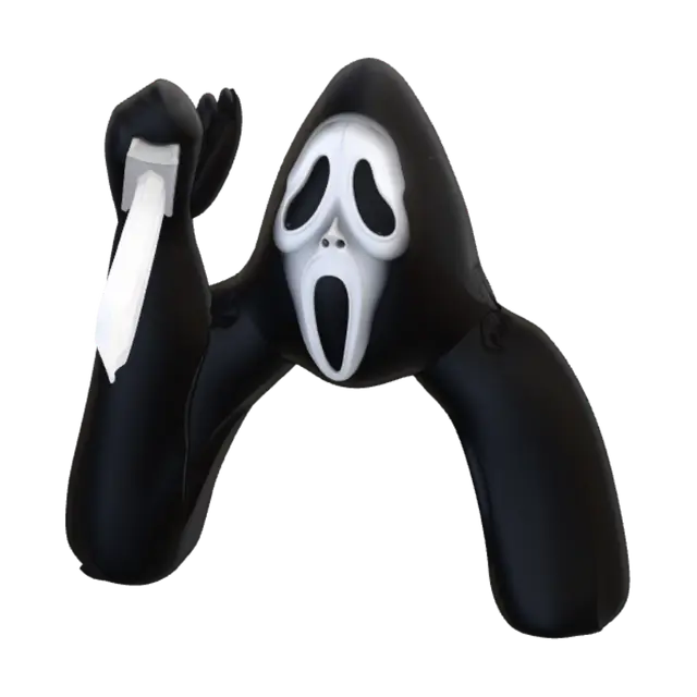 3D model for Haunted Inflatable Duo