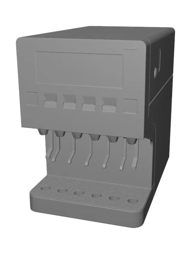 3D model for Professional Espresso Machine