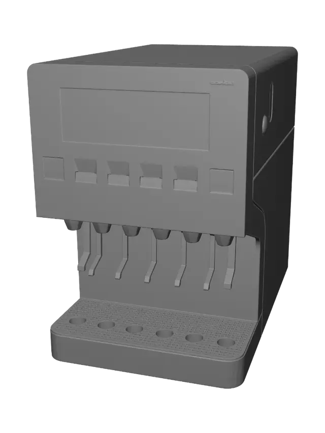 3D model for Professional Espresso Machine