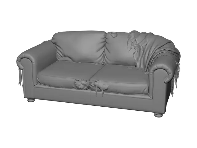 3D model for Anarchist Couch