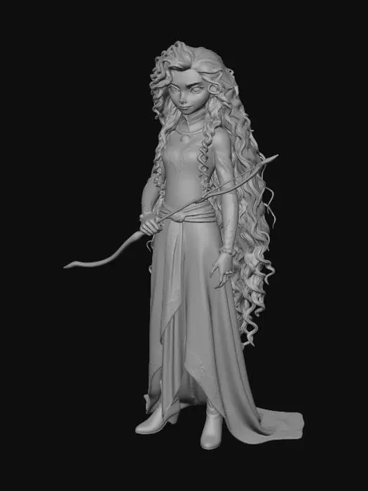 Free Merida 3D Models - Download Instantly | Meshy