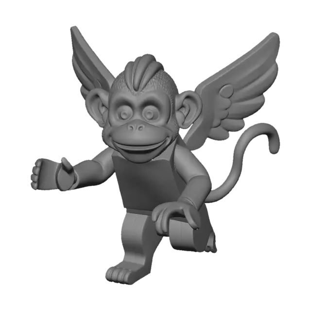 3D model for Winged Monkey