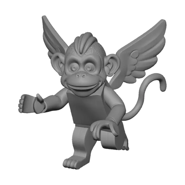 3D model for Winged Monkey