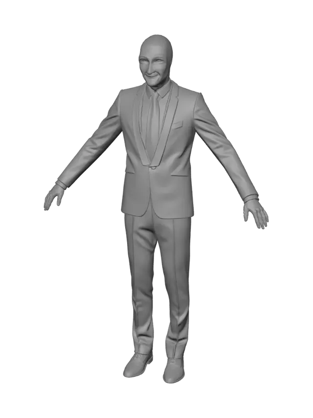 3D model for Chrome Masked Executive