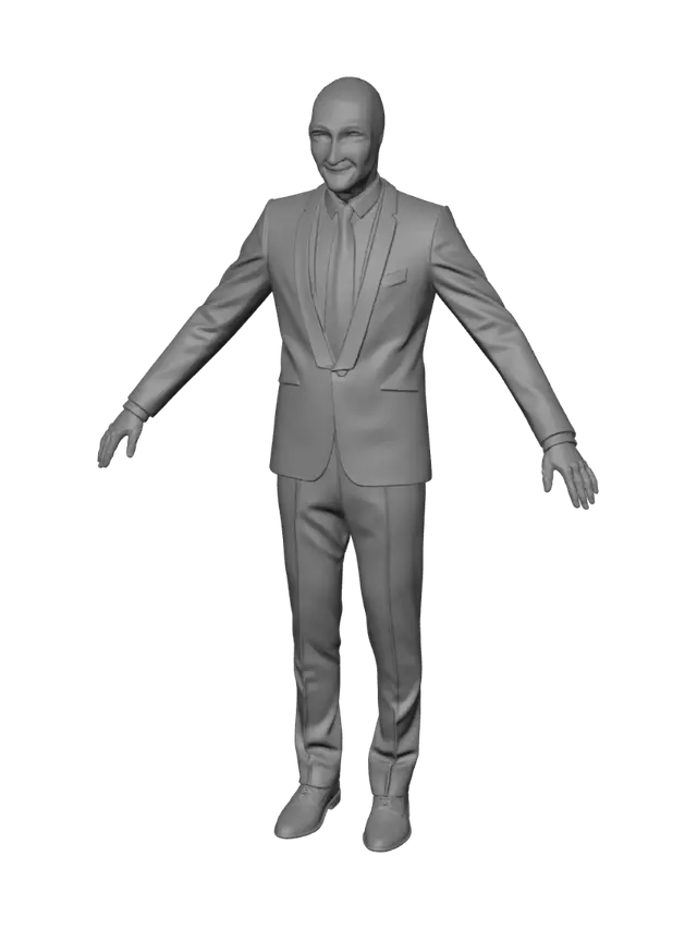 3D model for Chrome Masked Executive