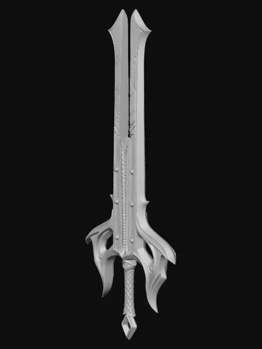 3D model for Twinblade Greatsword