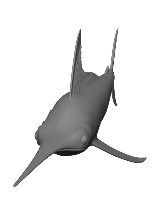 3D model for Weathered Swordfish
