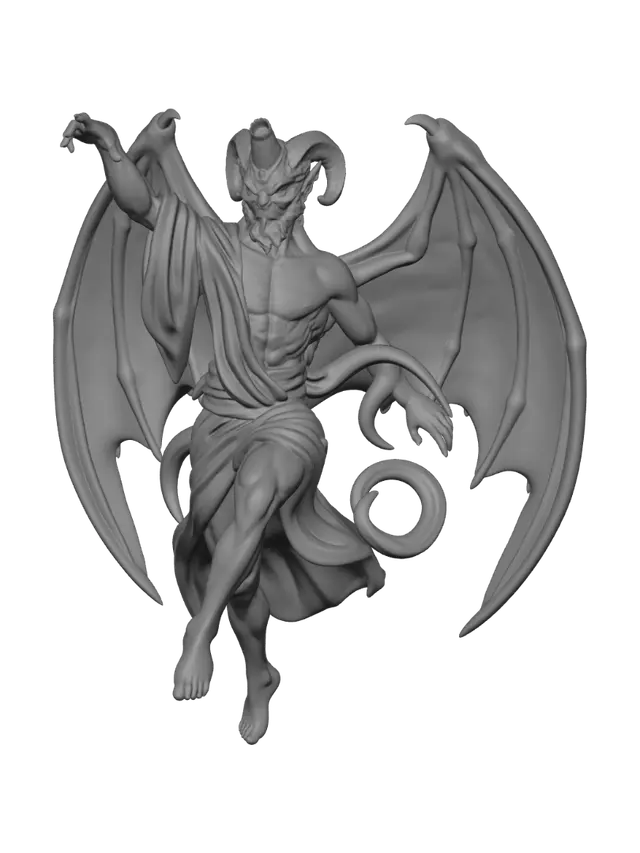 3D model for Demon Dancer