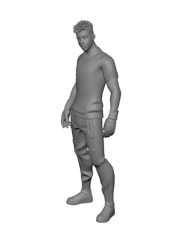 3D model for Stylized Fade Fortnite