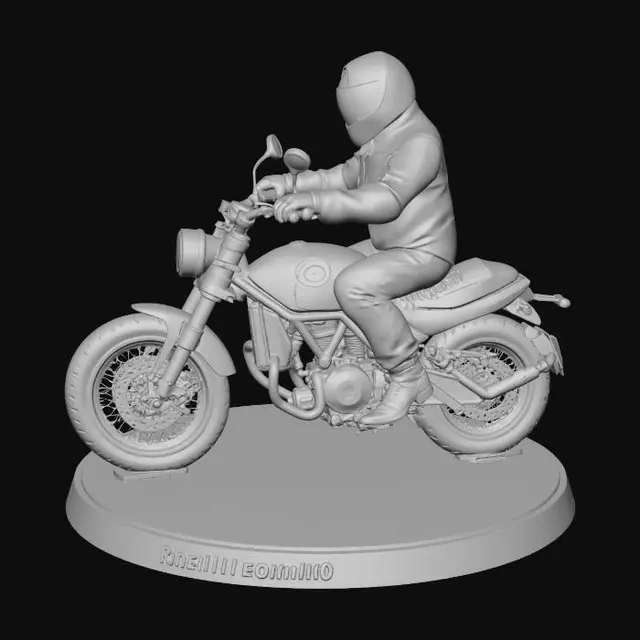 3D model for Benelli Leoncino on Display
