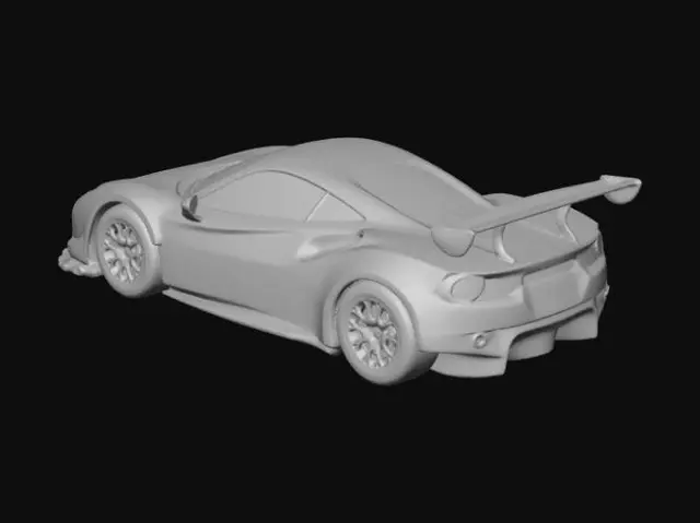 3D model for Macchina da gara