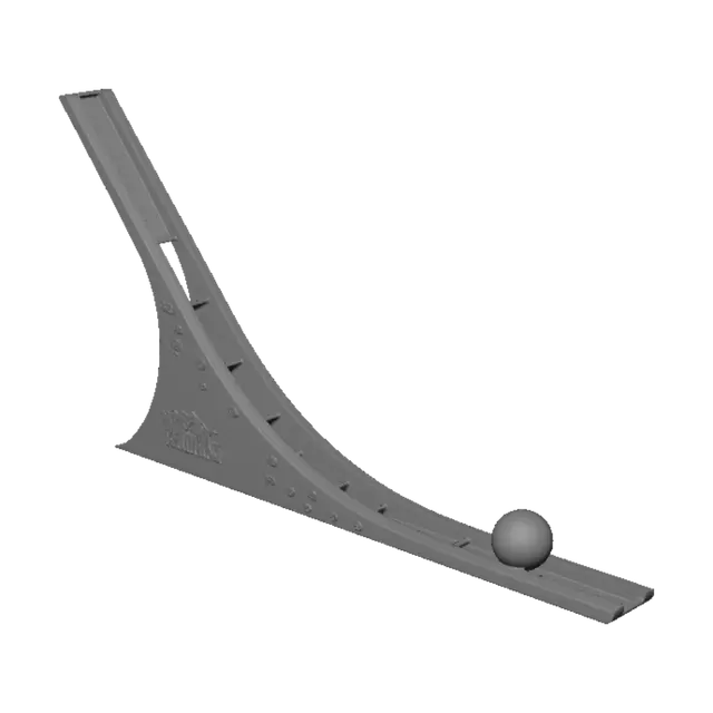 3D model for Curveball on the Green
