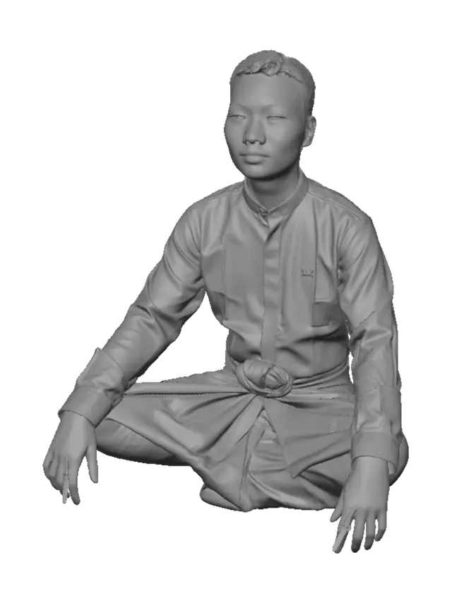3D model for Meditation in the Field