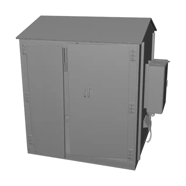 3D model for Outdoor electrical cabinet