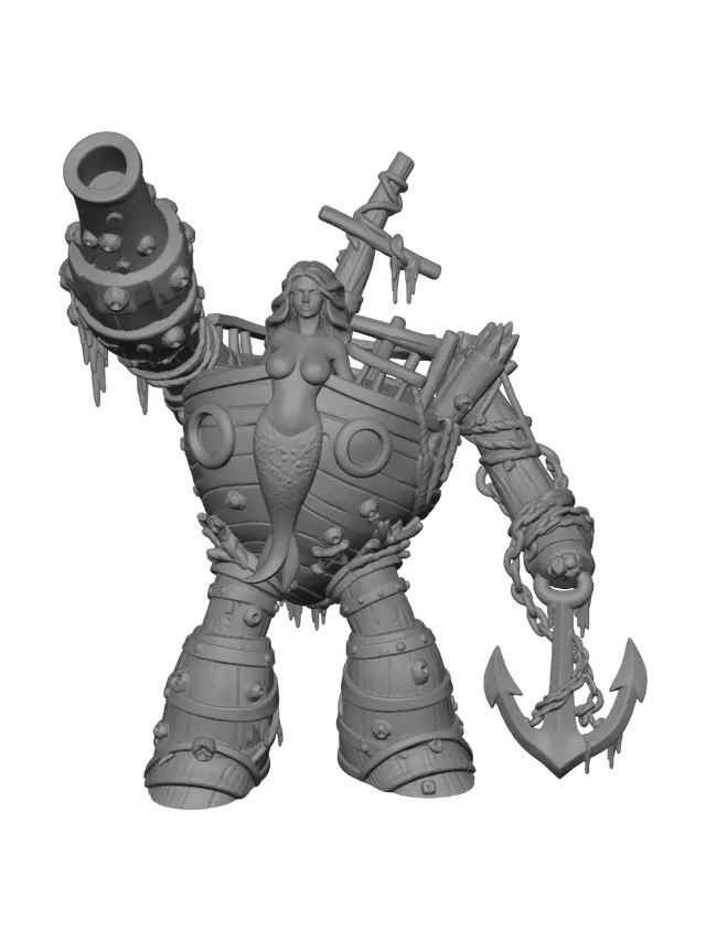 3D model for Seabound Colossus