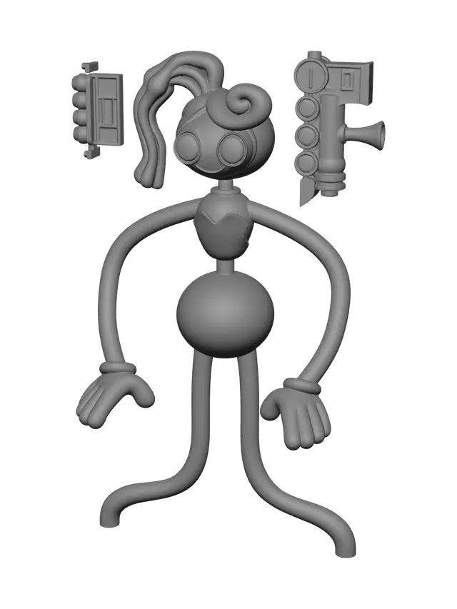 3D model for Weathered Mommy Long Legs Poppy Playtime