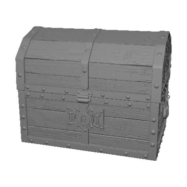 3D model for Ironbound Treasure Chest