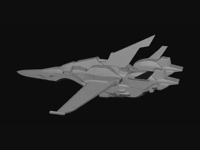 3D model for Crimson Arrow