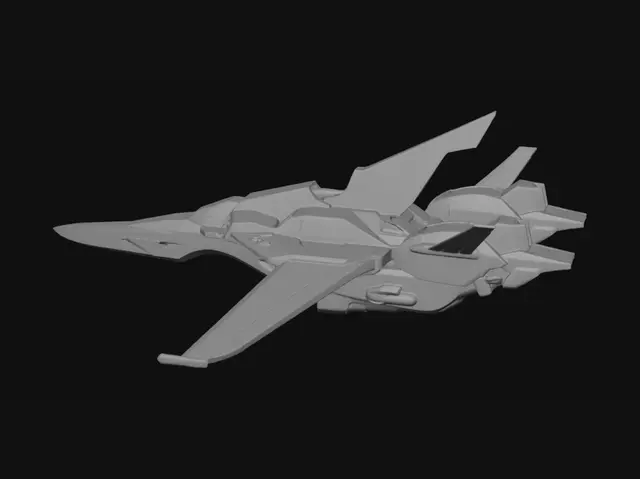 3D model for Crimson Arrow