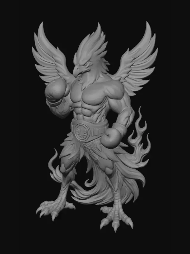 3D model for Phoenix Fury