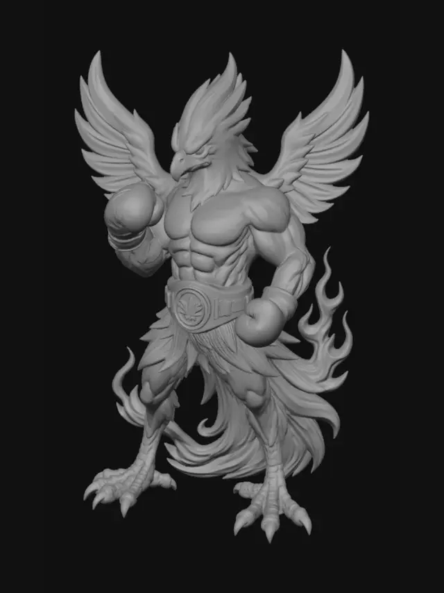 3D model for Phoenix Fury