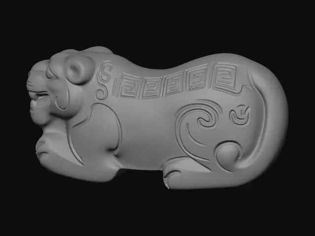 3D model for Jade Pixiu