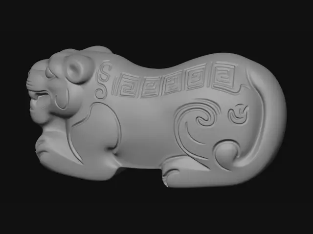 3D model for Jade Pixiu