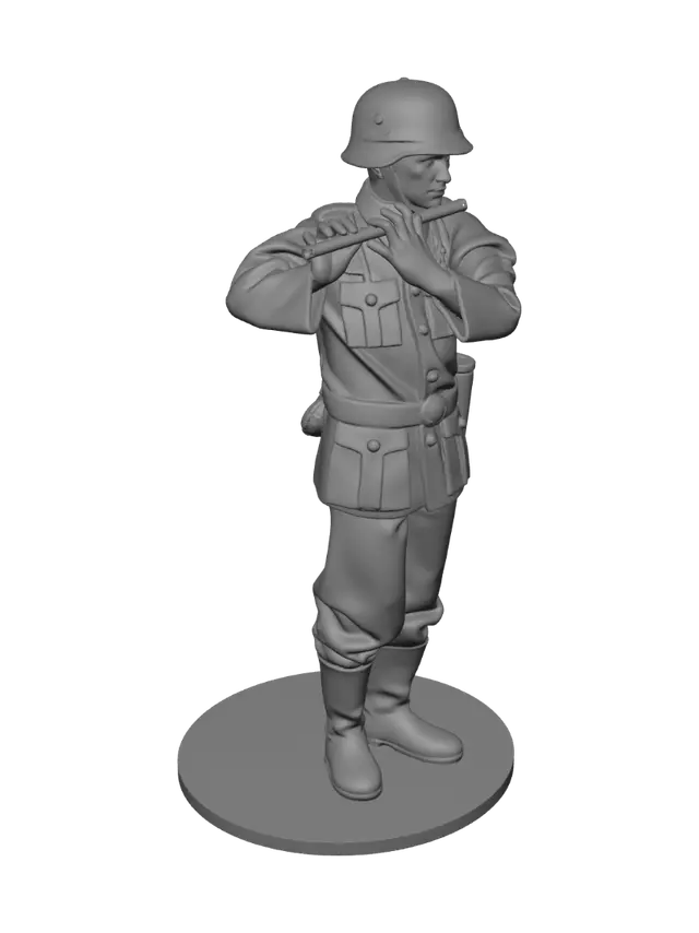 3D model for Flutist Soldier
