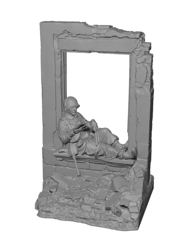 3D model for Reading in the Ruins