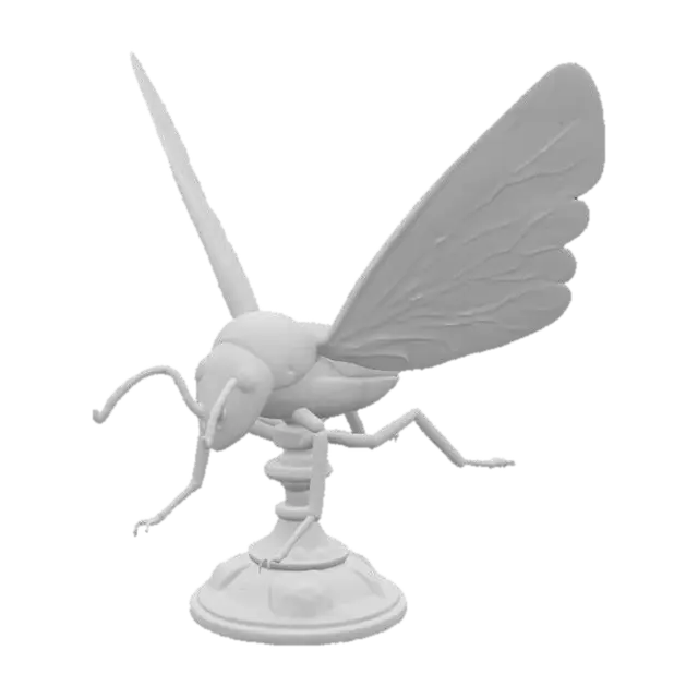 3D model for Vintage Brass Beetle Sculpture