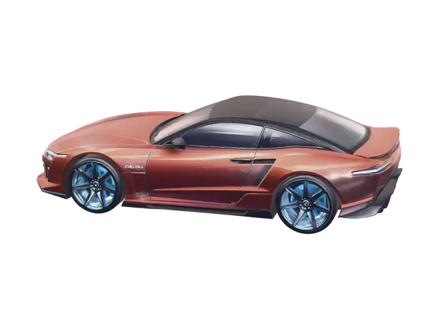 Fantasy 240Sx - Drift 3D model, vytvořený pomocí AI