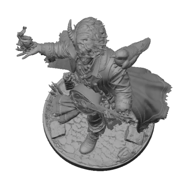 3D model for Emberbound Bard
