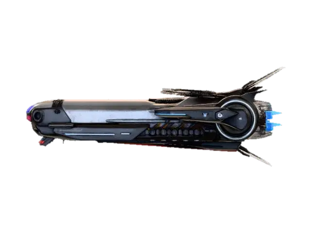 Nebula Voyager 3D model, vytvořený pomocí AI