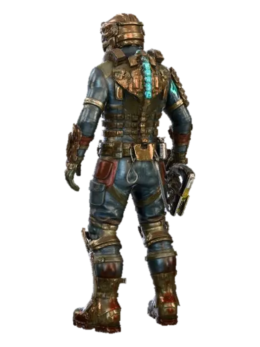 Suits of Survival - Survivor 3D model, vytvořený pomocí AI
