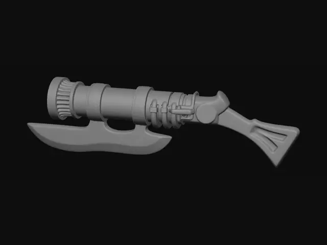 3D model for Emerald Raygun