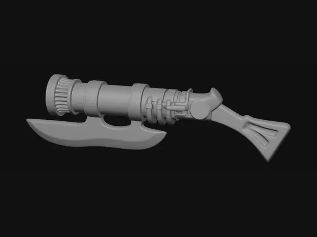 3D model for Emerald Raygun
