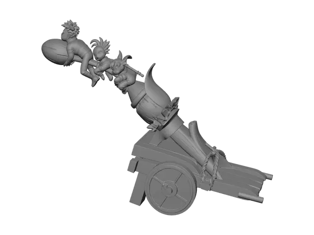 3D model for Realistic Dragonballdaima