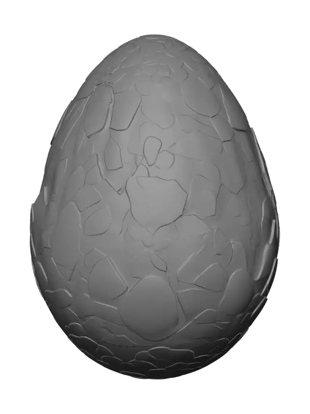 3D model for Crystal Egg