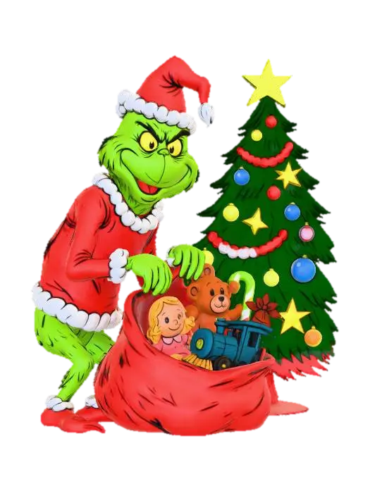 Christmas Caper, #Christmas2025# - Joy 3D model, vytvořený pomocí AI