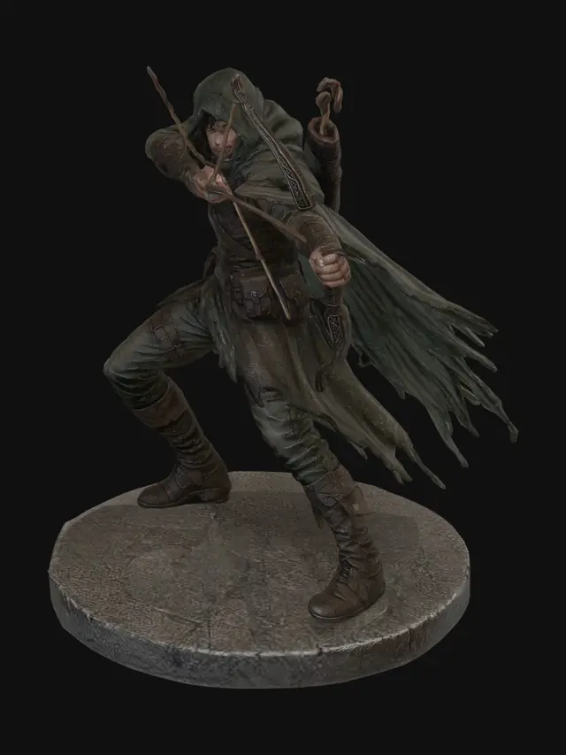3D model for Shadow Archer