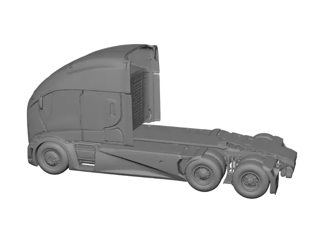 3D model for White Phantom Truck