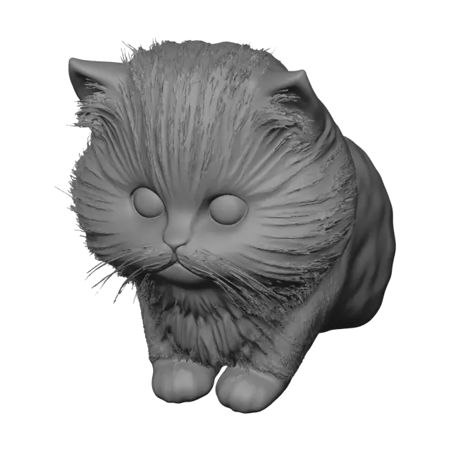 3D model for Rainbow Puff