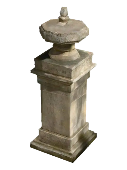 3D model for Ancient Stone Pillar