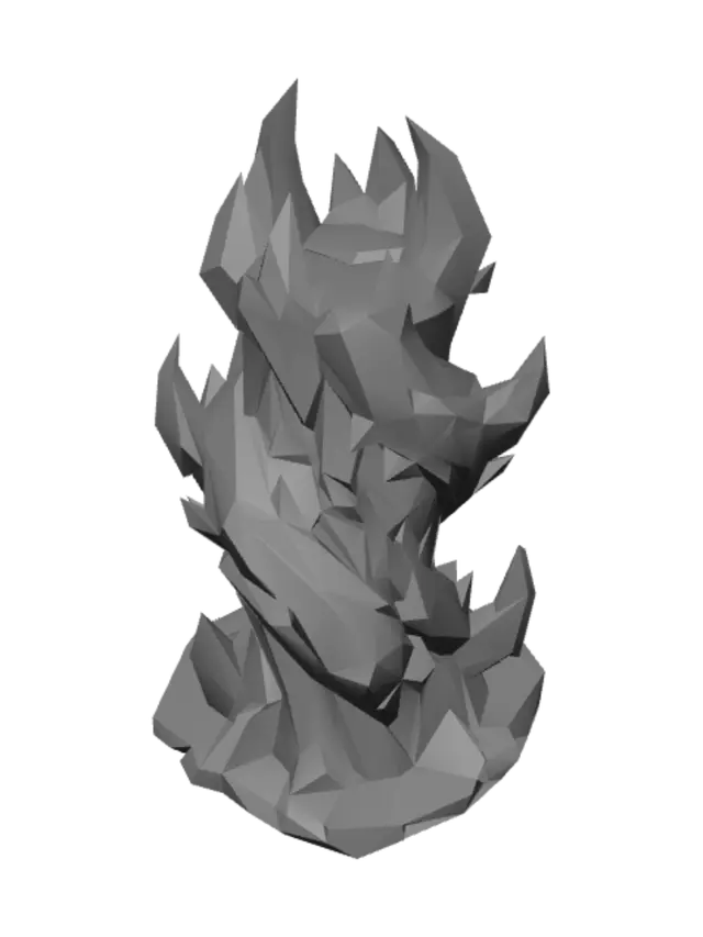 3D model for Molten Monolith