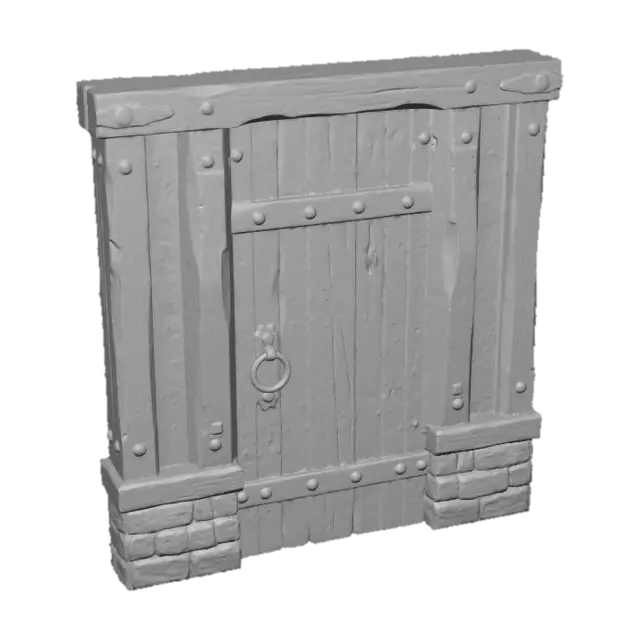3D model for Medieval Entryway